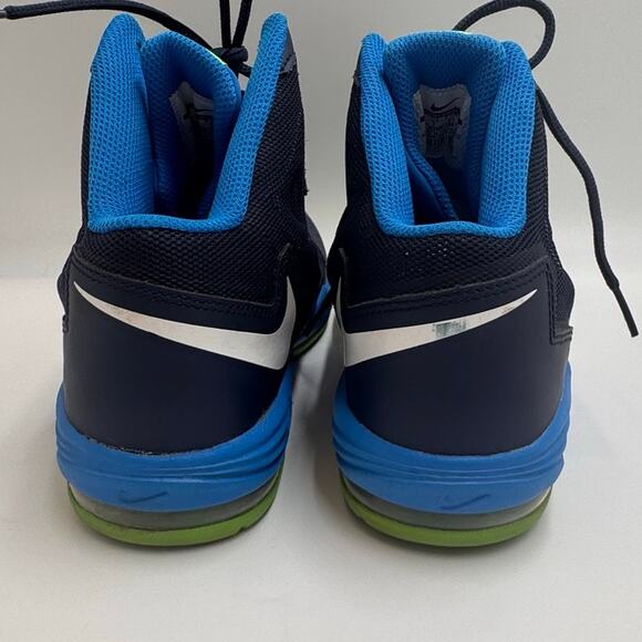 Nike Air Max Stutter Step 2 Mens Basketball Shoes Blue Green 653455-400